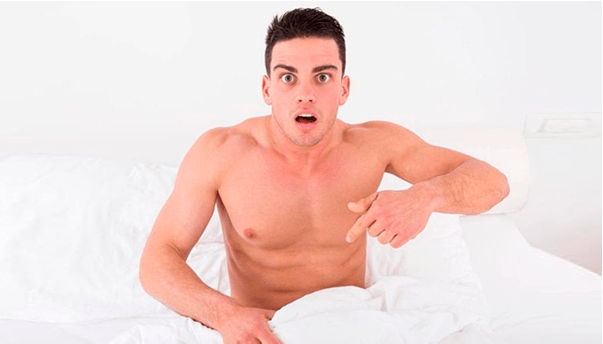 Mann überrascht vom Ergebnis der Penisvergrößerung zu Hause